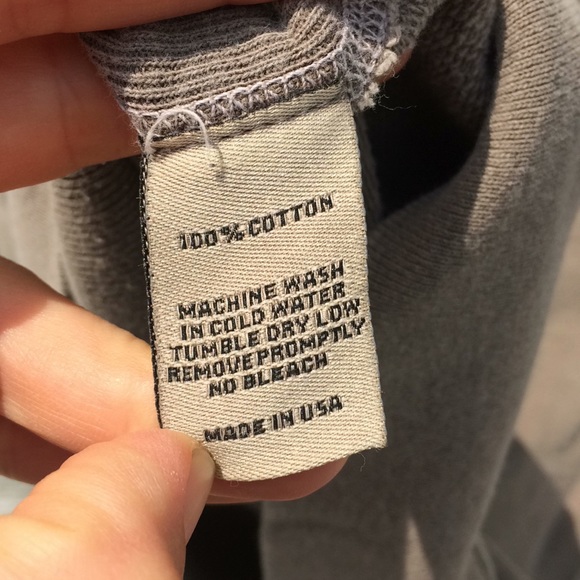 NSF Hoodie Kanga Pouch Raw/Exposed Seam Sand - Picture 6 of 8